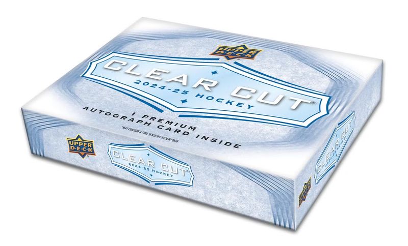 2024/25 Upper Deck Clear Cut Hockey Hobby Box (Coming soon)