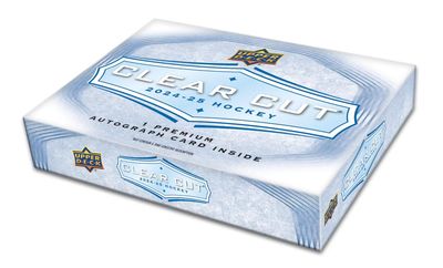 2024/25 Upper Deck Clear Cut Hockey Hobby Box (Predorder)