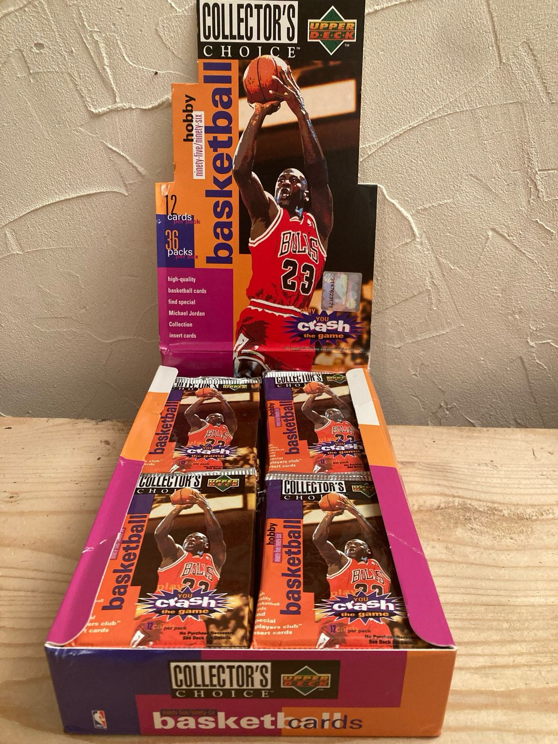 1995/96 Upper Deck Collector’s Choice Series 1 Basketball Pack