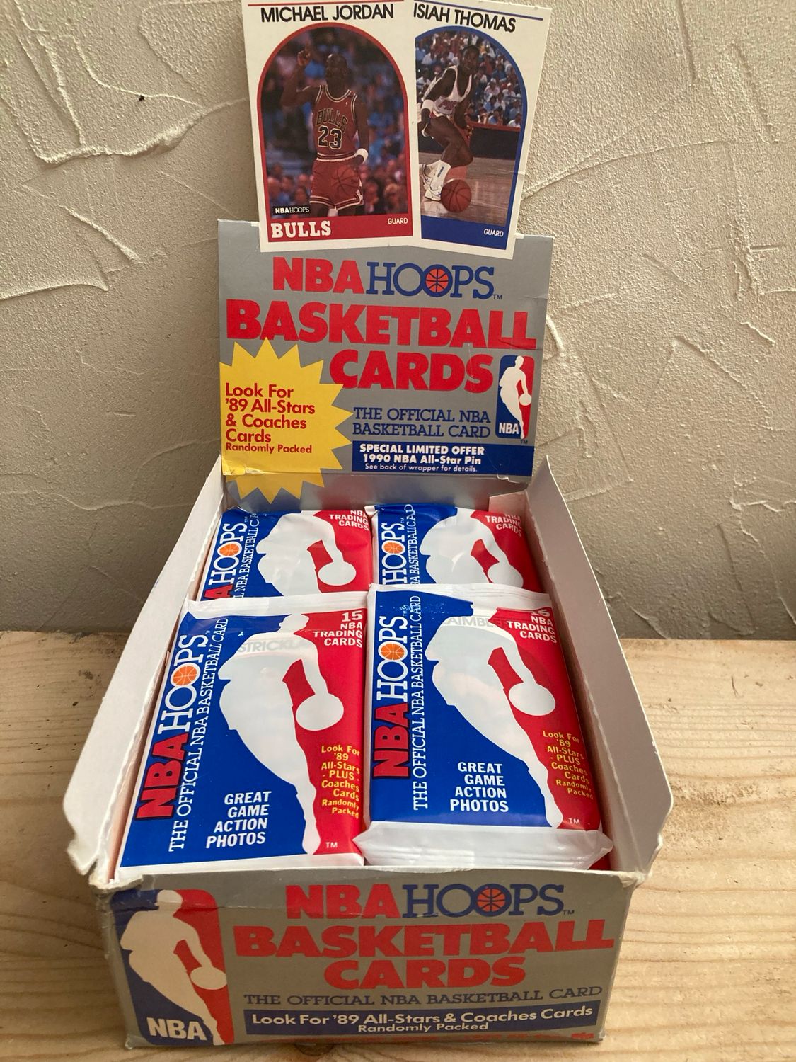 1989/90 Hoops Series 1 Basketball Pack