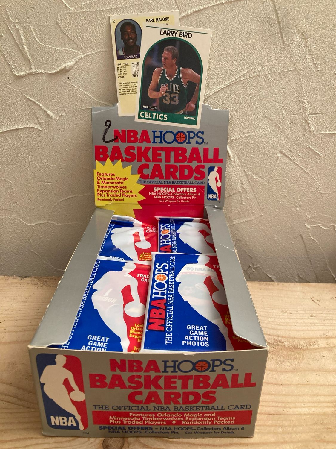 1989/90 Hoops Series 2 Basketball Pack
