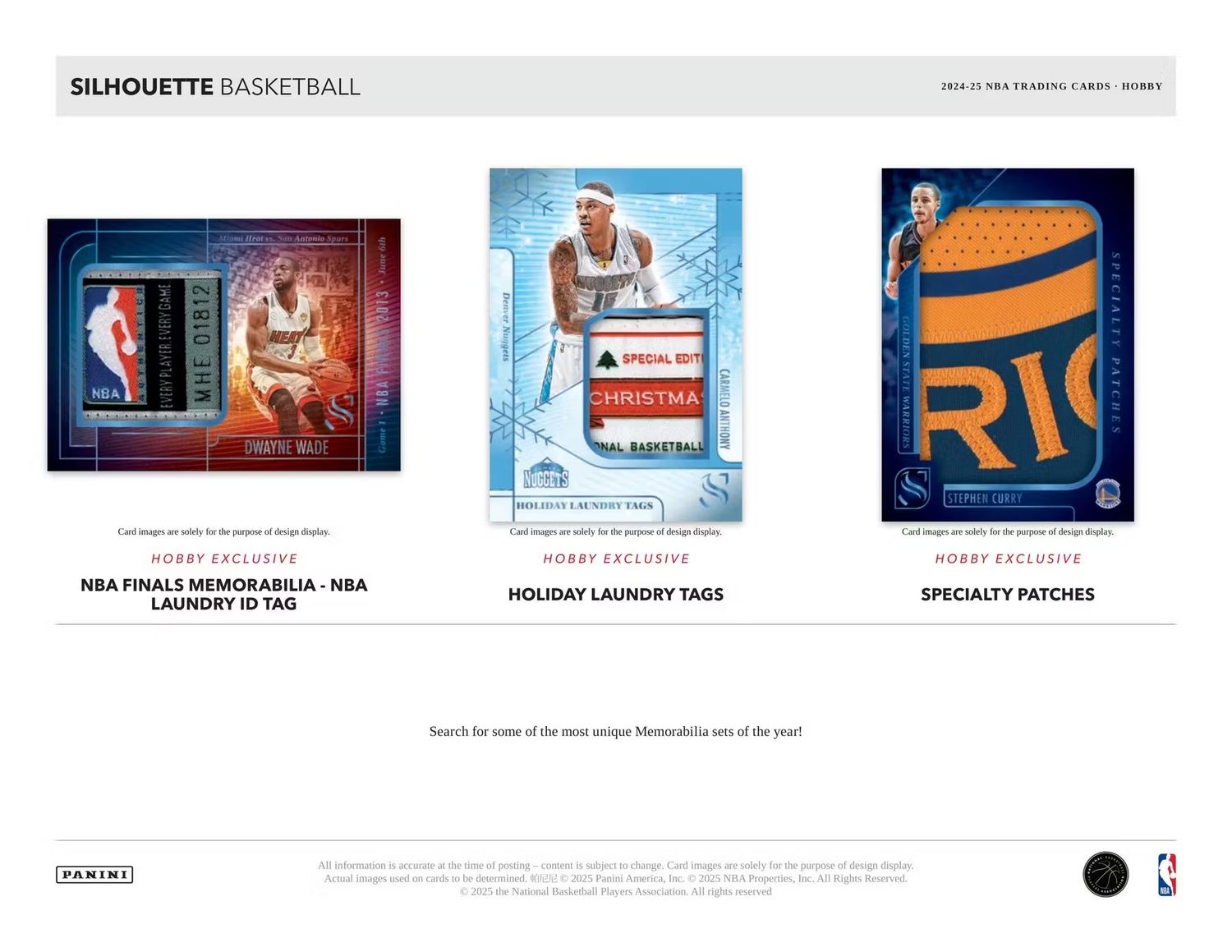 2024/25 Panini Silhouette Basketball Hobby Box