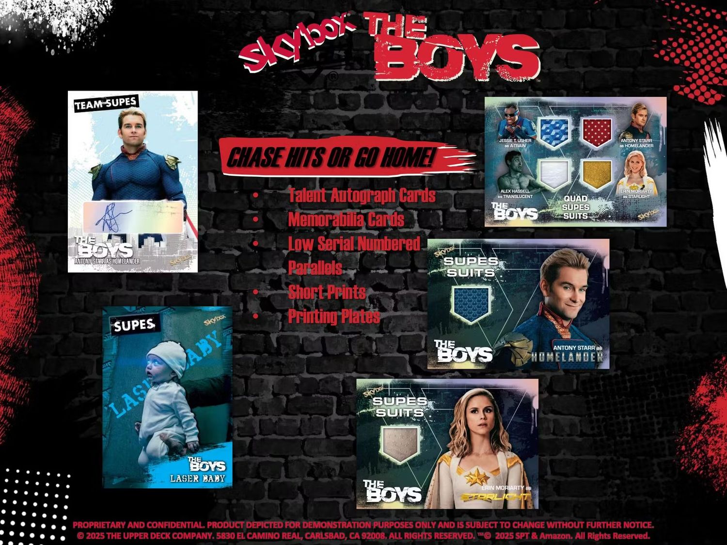 The Boys Season 1 &amp; 2 Hobby Box (Upper Deck 2025) - sold out