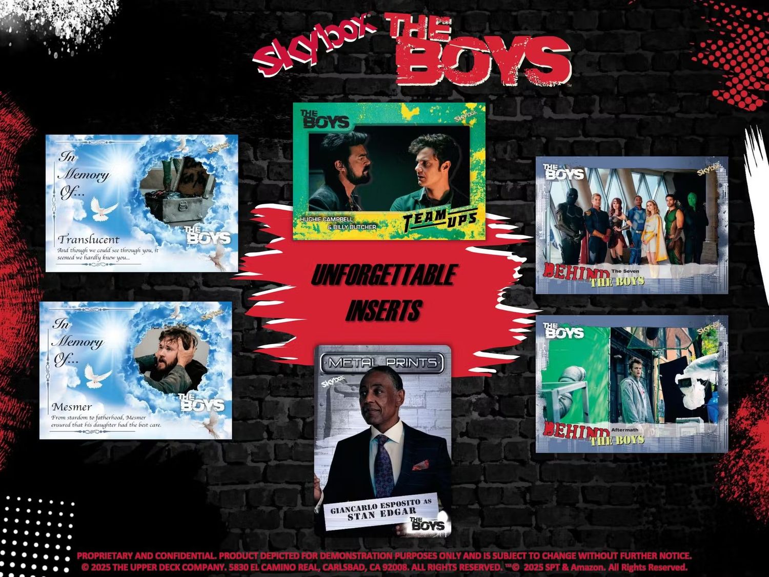 The Boys Season 1 &amp; 2 Hobby Box (Upper Deck 2025) - sold out