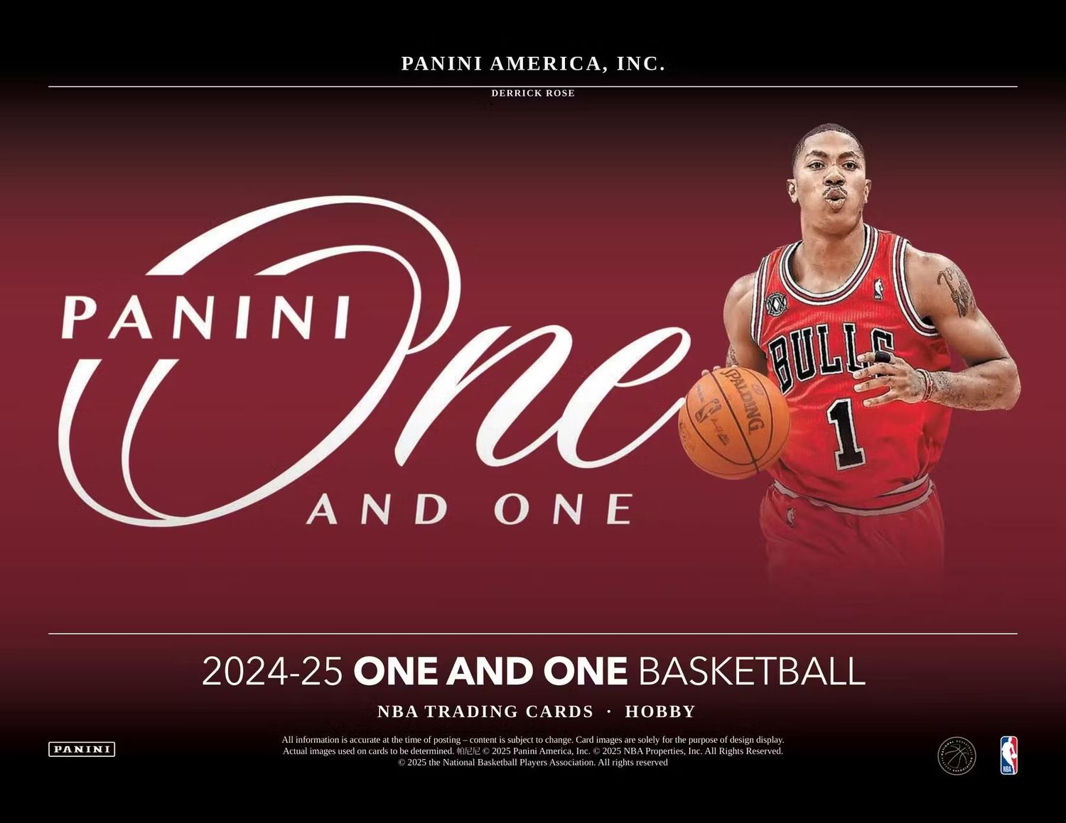 2024/25 Panini One and One Basketball Hobby Box (Coming soon)