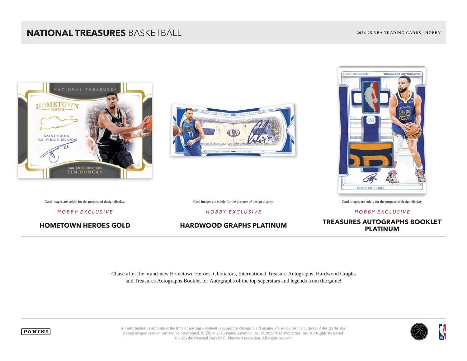 2024/25 Panini National Treasures Basketball Hobby Box
