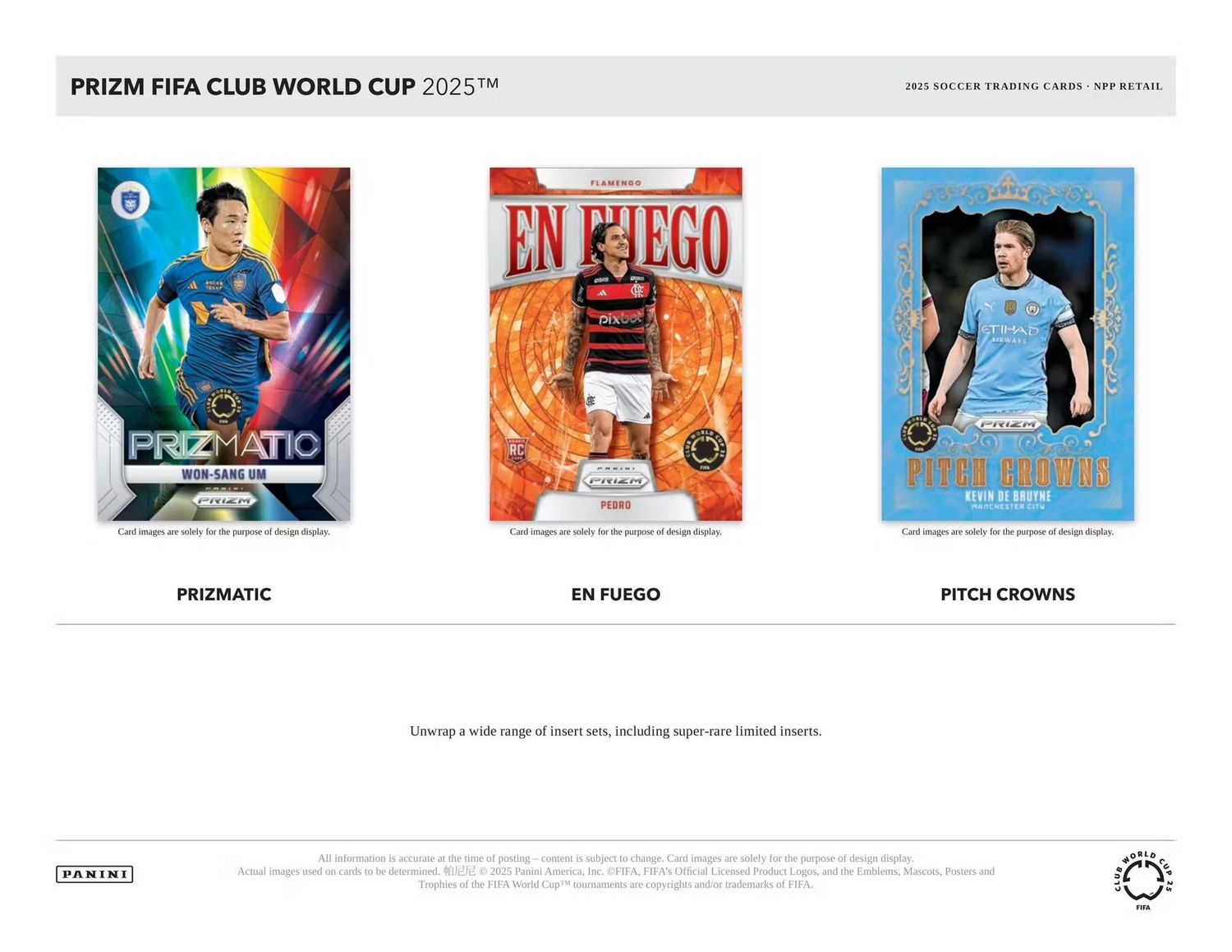 2025 Panini Prizm FIFA Club World Cup Soccer Blaster Box (coming soon)