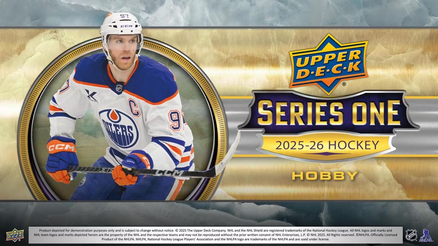 2025/26 Upper Deck Series 1 Hockey Hobby Box (coming soon)
