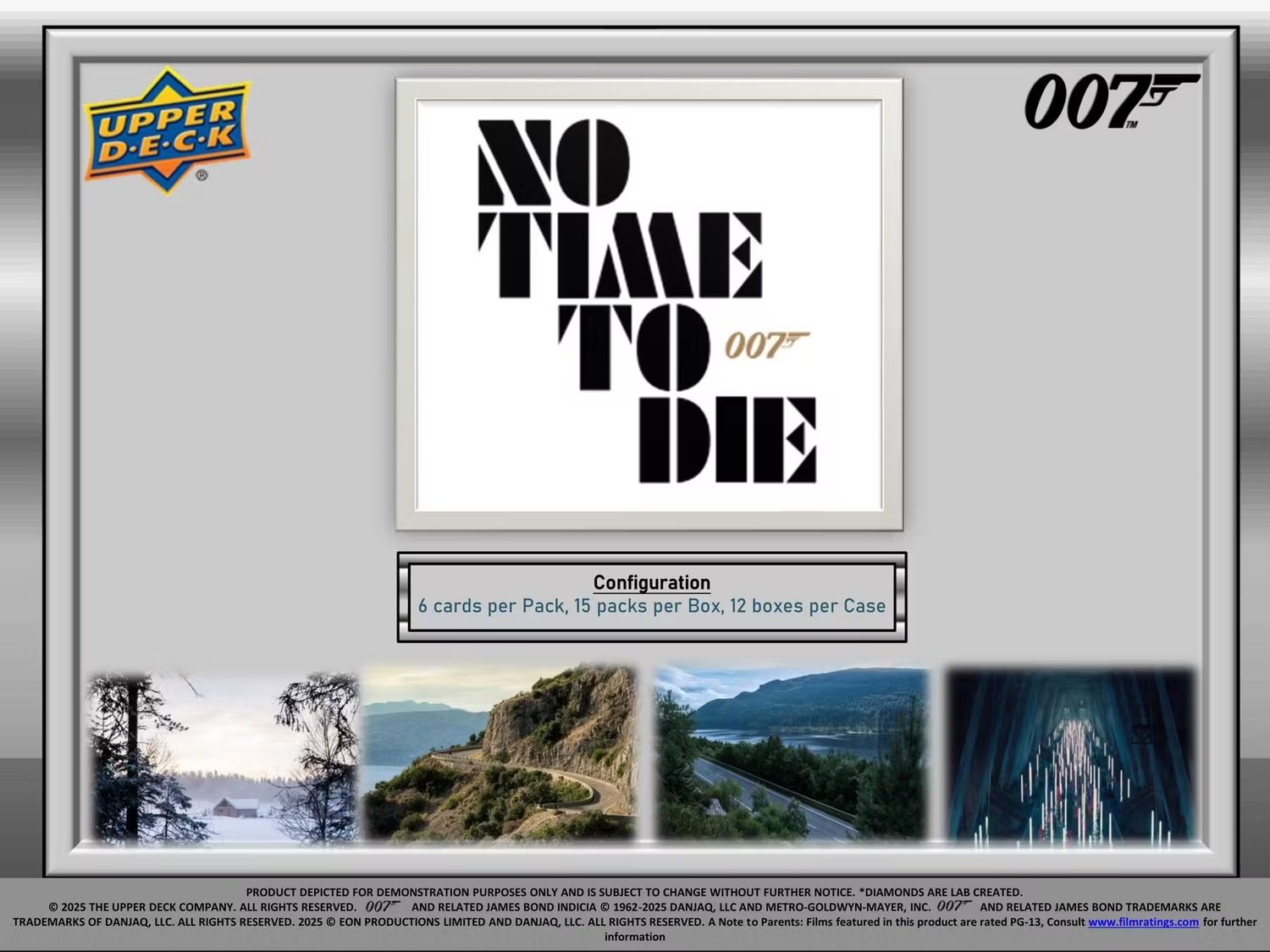 James Bond No Time To Die Hobby Box (Upper Deck 2025) (Coming soon)