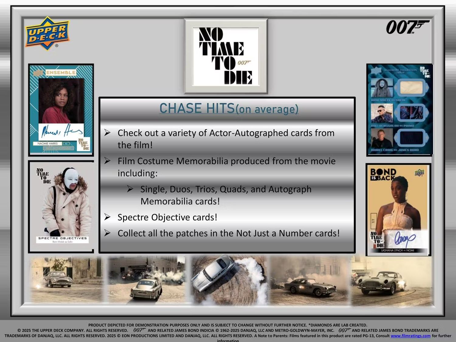 James Bond No Time To Die Hobby Box (Upper Deck 2025) (Coming soon)