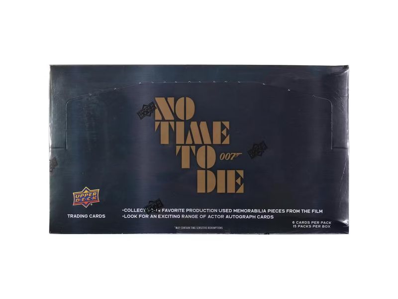 James Bond No Time To Die Hobby Box (Upper Deck 2025) (Coming soon)