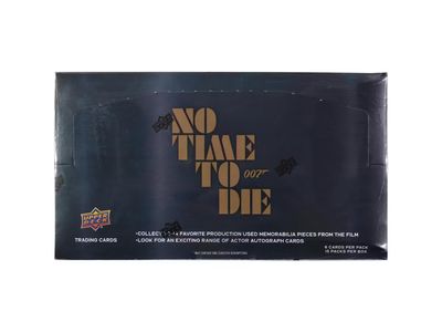 James Bond No Time To Die Hobby Box (Upper Deck 2025)