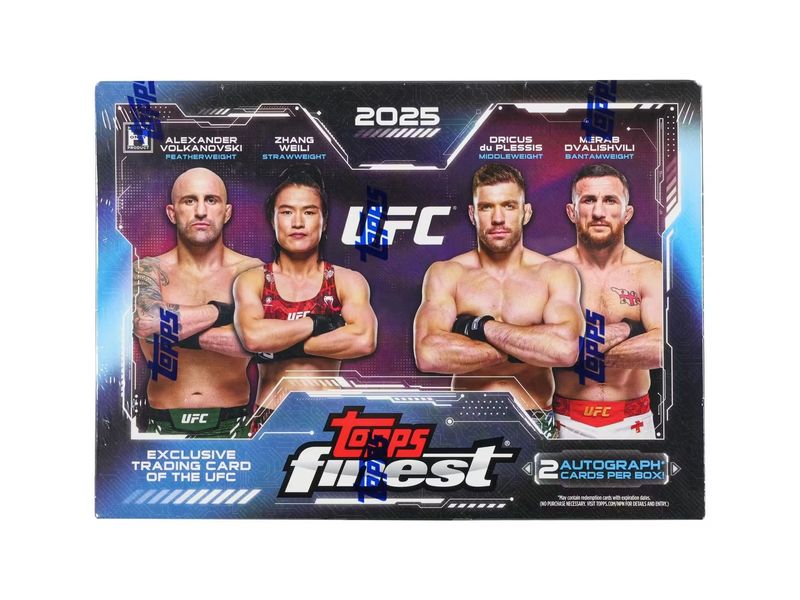 2025 Topps UFC Finest Hobby Box