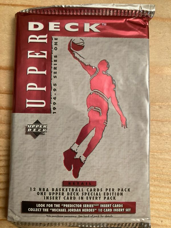 1994/95 Upper Deck Series 1 Basketball Retail Pack