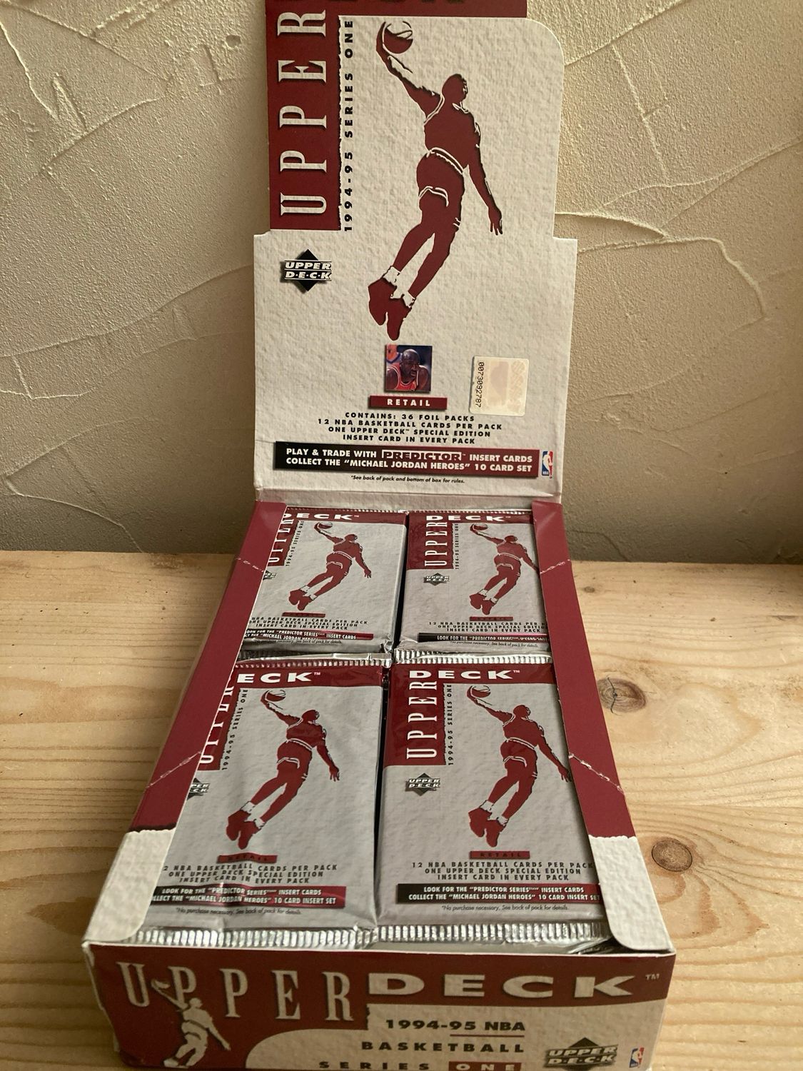 1994/95 Upper Deck Series 1 Basketball Retail Pack