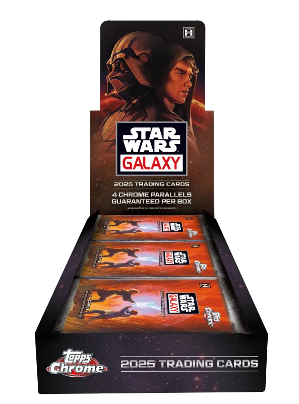 2025 Star Wars Chrome Galaxy Hobby Box (coming in December)