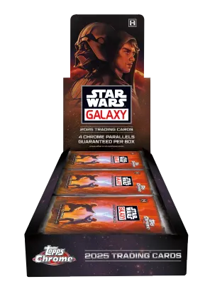 2025 Star Wars Chrome Galaxy Hobby Box (coming in December)