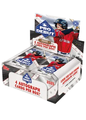 2025 Topps Pro Debut Baseball Hobby Jumbo Box (coming soon…)