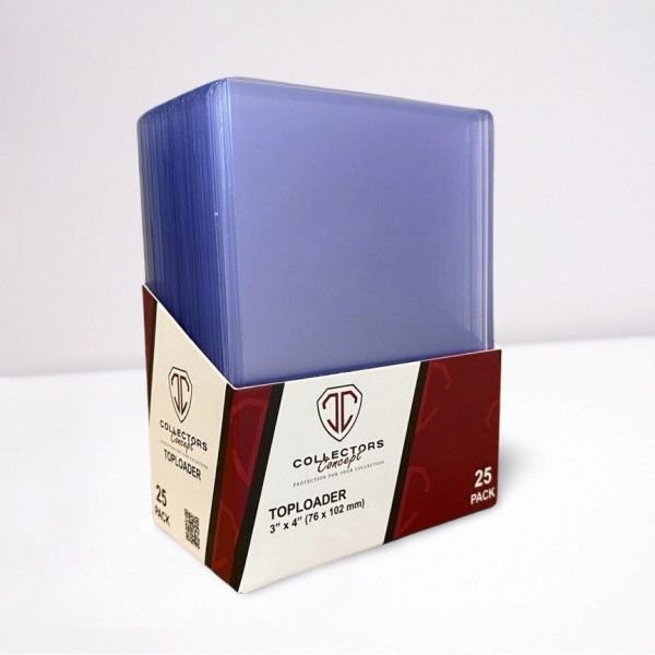 Collectors Concept - Topload 3 x 4&quot; 35pt Clear(25ct)