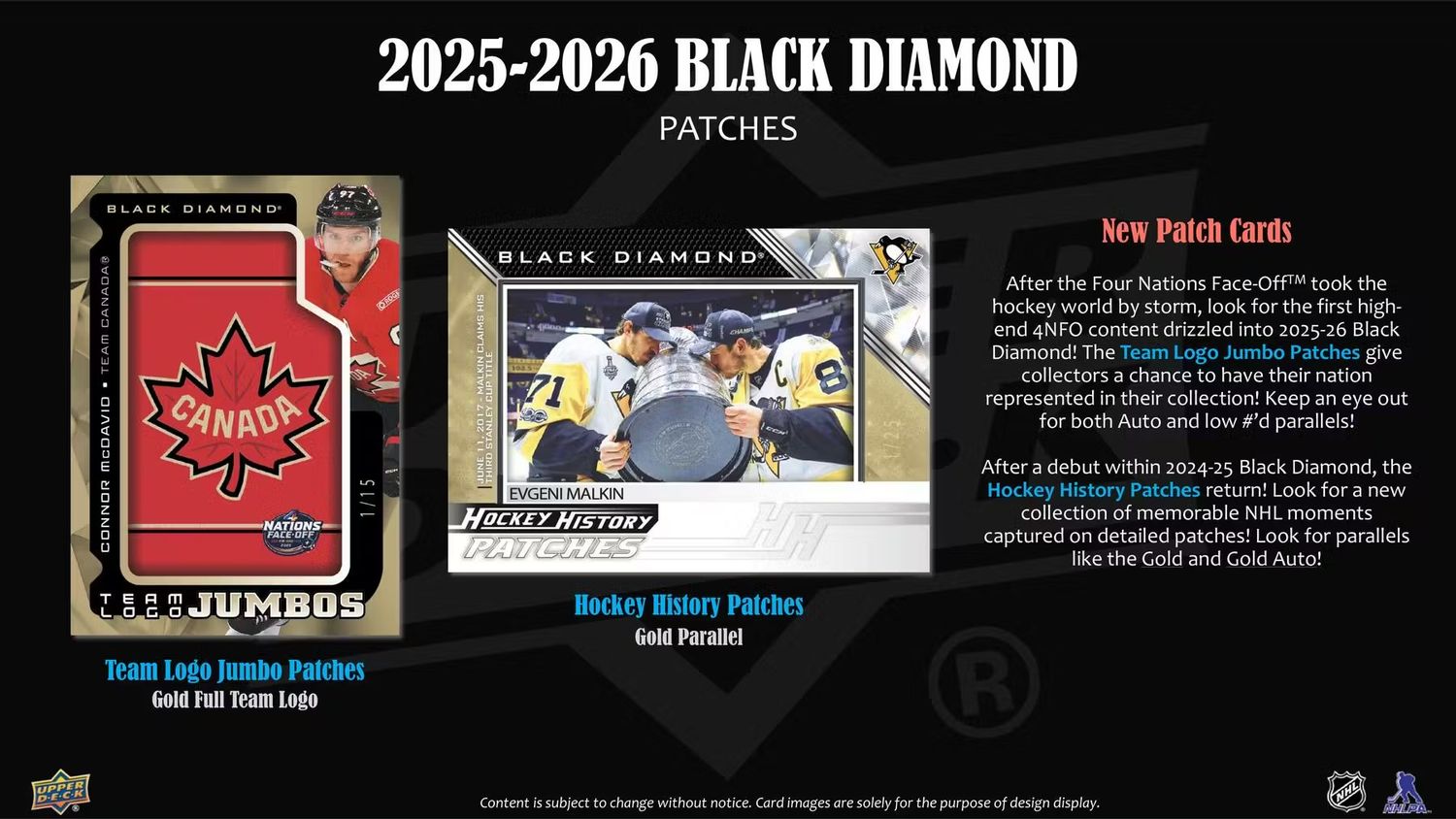 2025/26 Upper Deck Black Diamond Hockey Hobby Box