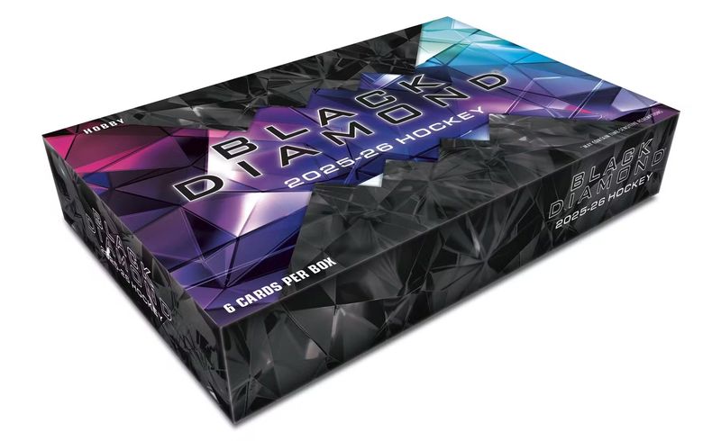 2025/26 Upper Deck Black Diamond Hockey Hobby Box (coming soon)