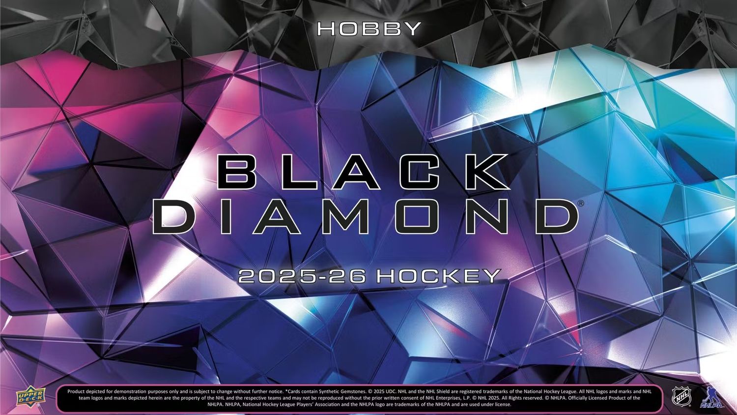 2025/26 Upper Deck Black Diamond Hockey Hobby Box