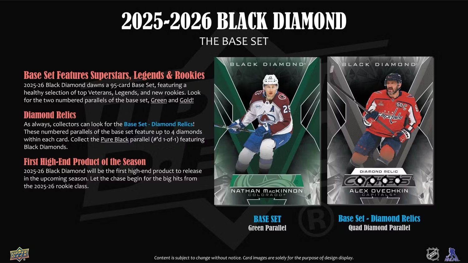 2025/26 Upper Deck Black Diamond Hockey Hobby Box