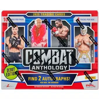 2025 Panini Combat Anthology Hobby Box