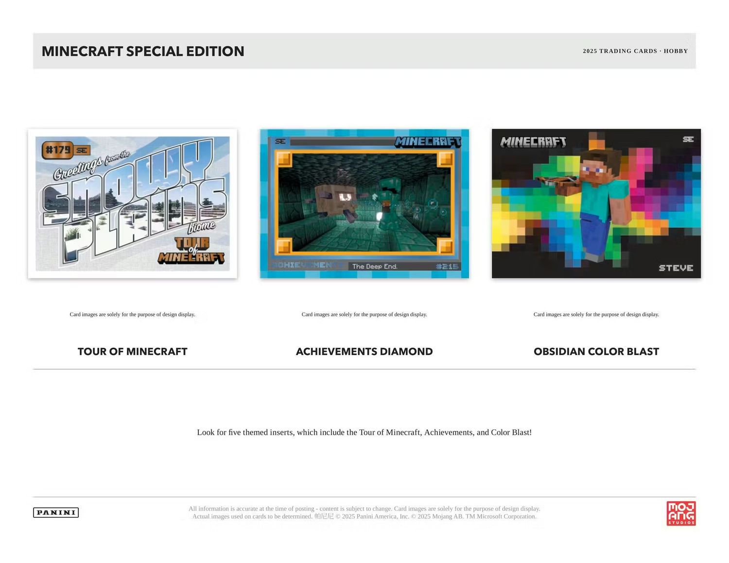 Minecraft Special Edition Hobby Box (Panini 2025)