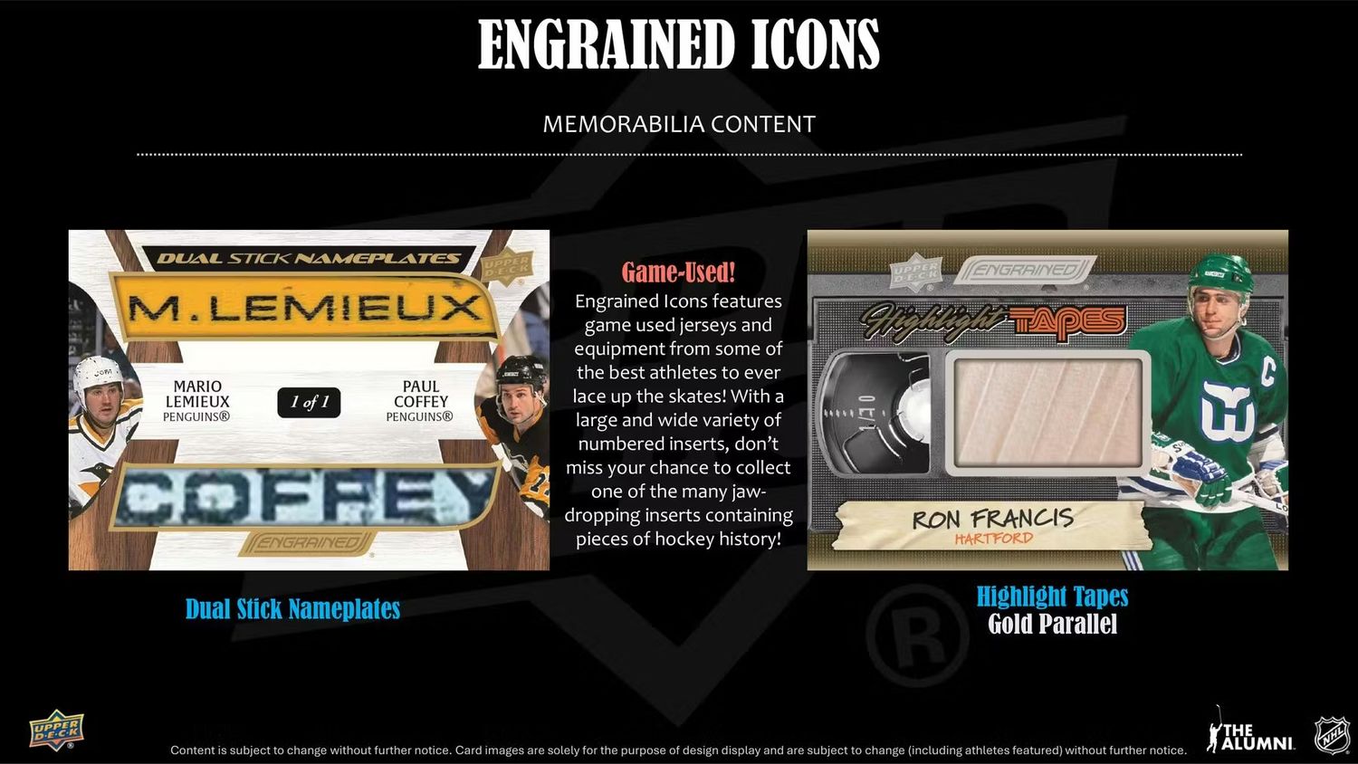 2024/25 Upper Deck Engrained Icons Hockey Hobby Box