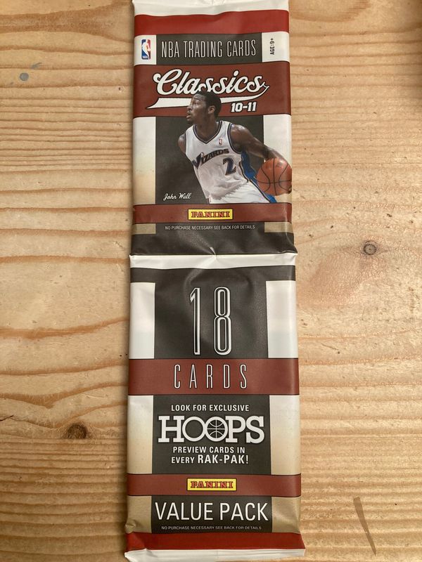2010/11 Panini Classics Basketball Retail Pack