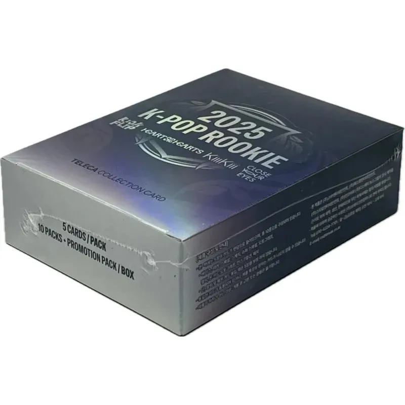 2025 Teleca K-POP Rookie Collection Card Box