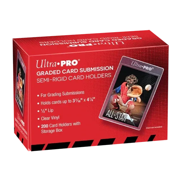 Ultra Pro - graded card submission semi-rigid card holders (x200)