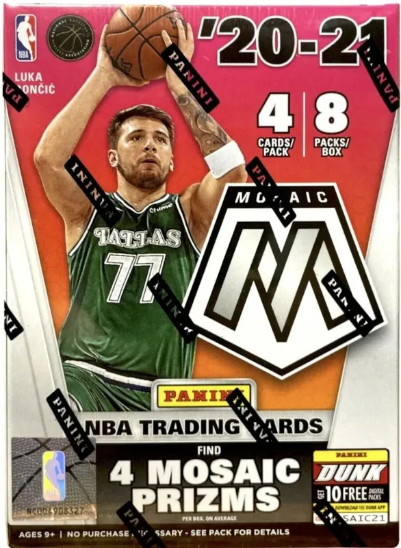 2020/21 Panini Mosaic Basketball Blaster Box