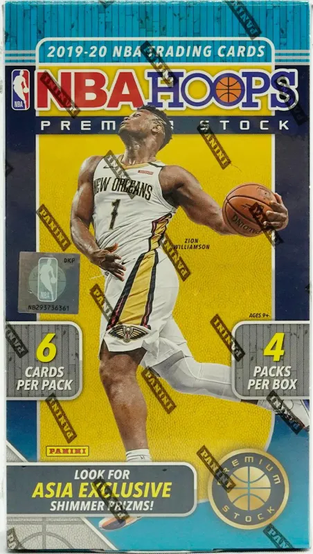2019/20 Panini Hoops Premium Stock Basketball Tmall Hobby Box