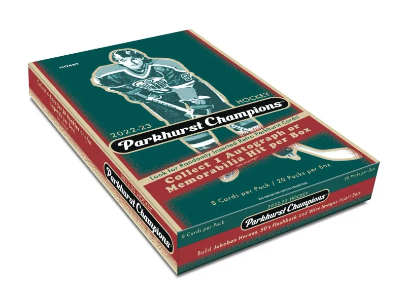 2022/23 Upper Deck Parkhurst Champions Hockey Hobby Box