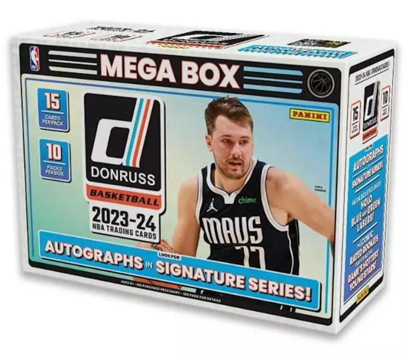 2023/24 Panini Donruss Basketball Mega Box (Holo Blue)