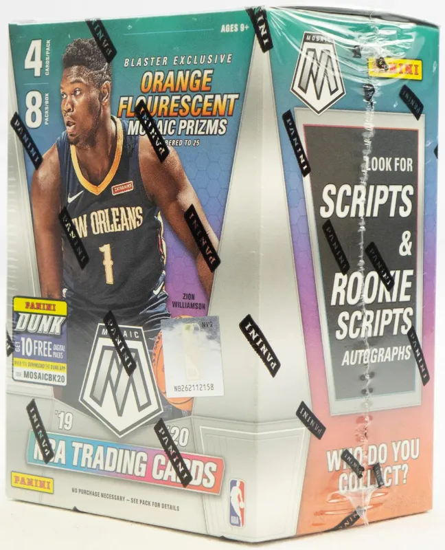 2019/20 Panini Mosaic Basketball Blaster Box