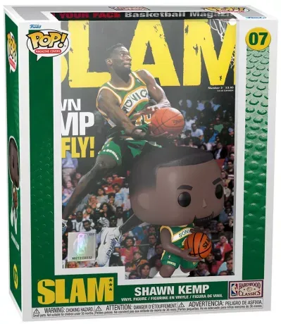 NBA POP Cover - Shawn Kemps Seattle Supersonics #07