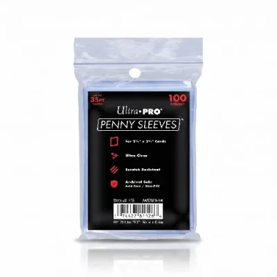 Ultra Pro - Penny Sleeves Soft Trading Card Protectors (x100)