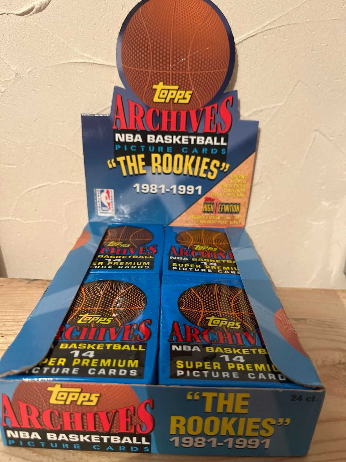 1993 Topps Archives Basketball Hobby Pack