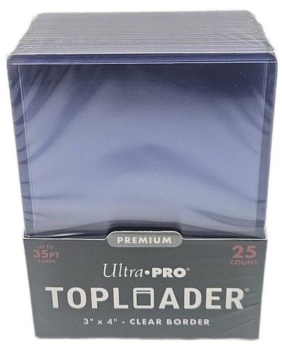 Ultra Pro - 35pt Ultra Clear Premium Toploaders (25ct)
