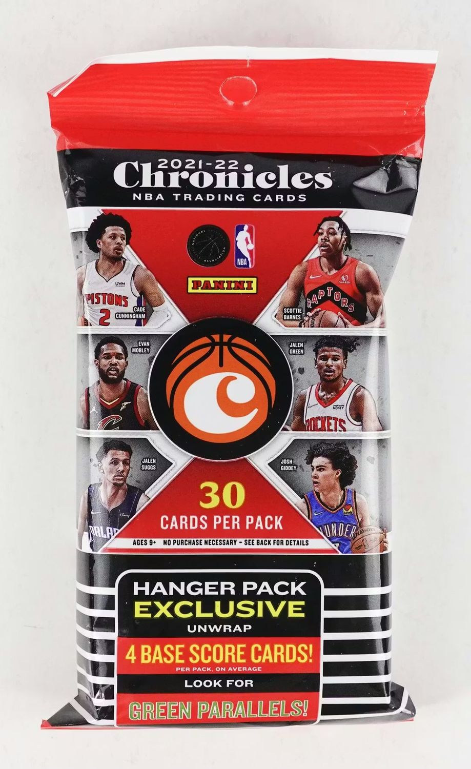2021/22 Panini Chronicles Basketball Hanger Pack