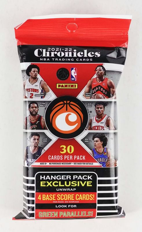 2021/22 Panini Chronicles Basketball Hanger Pack