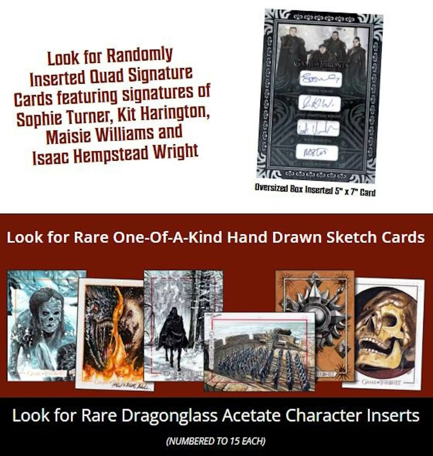 Game Of Thrones The Great Houses Hobby Box (Rittenhouse 2025)