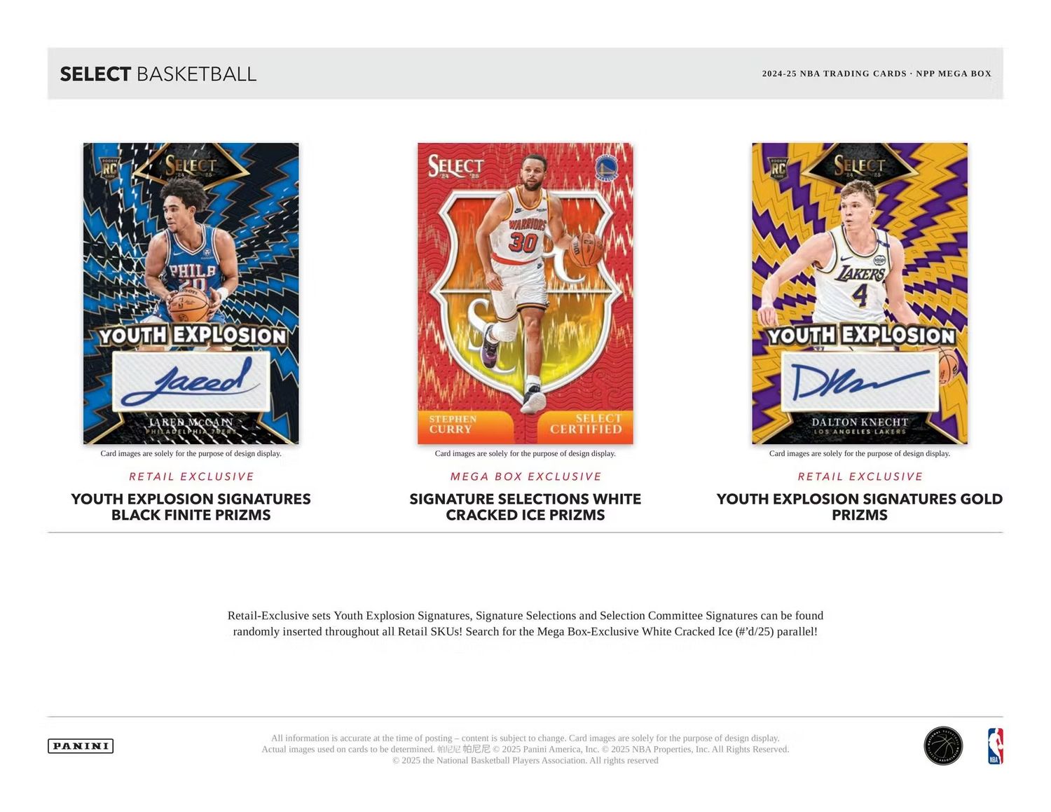 2024/25 Panini Select Basketball Mega Box