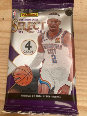 2024/25 Panini Select Basketball Mega Pack