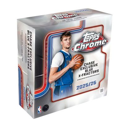 2025/26 Topps Chrome Basketball Mega Box
