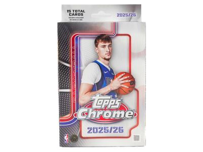 2025/26 Topps Chrome Basketball Hanger Box