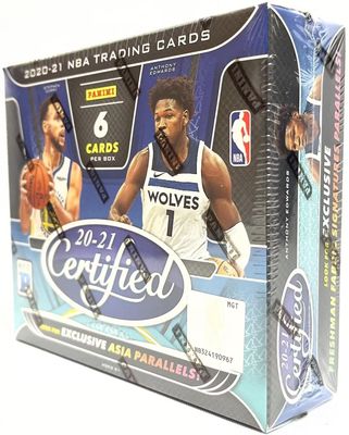 2020/21 Panini Certified Asia Tmall Edition Basketball Box